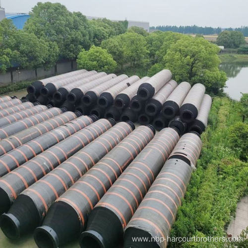 oil gas dredging rubber pipe delivery marine floating hose